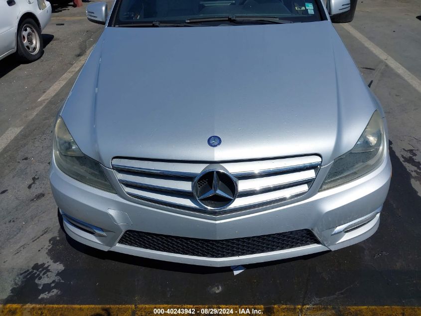 2012 Mercedes-Benz C 250 Luxury/Sport VIN: WDDGF4HB2CR196765 Lot: 40243942