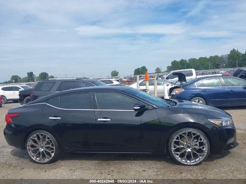 2018 Nissan Maxima 3.5 Sv VIN: 1N4AA6AP7JC375163 Lot: 40243948