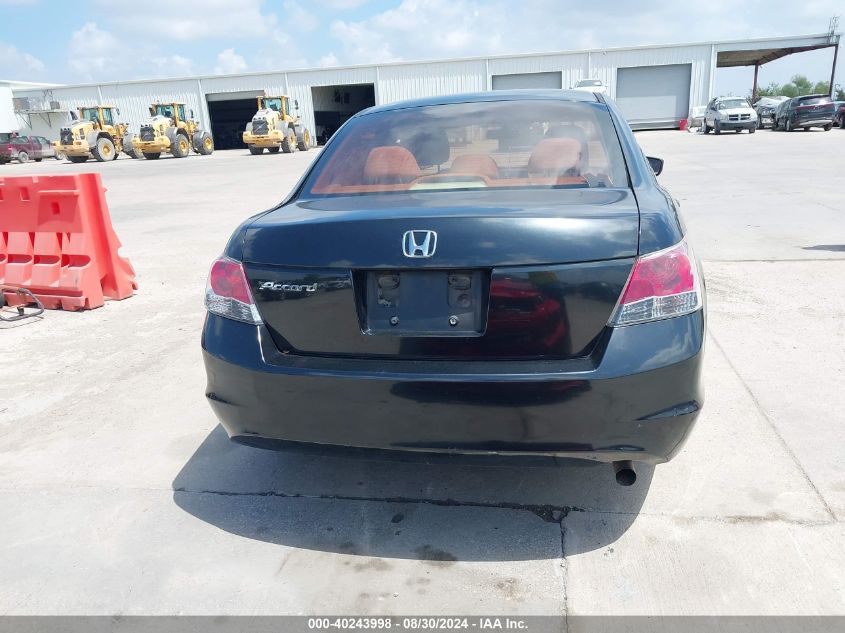 2008 Honda Accord 2.4 Lx VIN: JHMCP26328C011242 Lot: 40243998