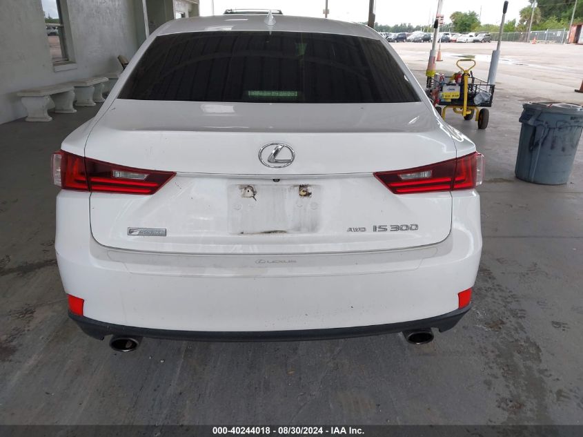 2016 Lexus Is 300 VIN: JTHCM1D29G5002859 Lot: 40244018