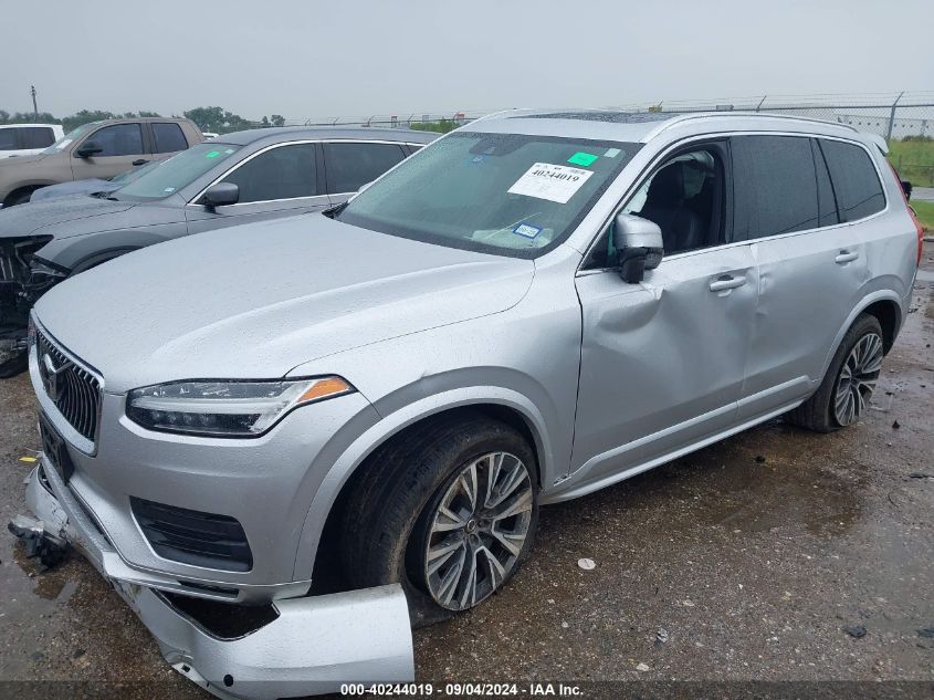 2020 Volvo Xc90 T5 Momentum VIN: YV4102CK6L1564423 Lot: 40244019