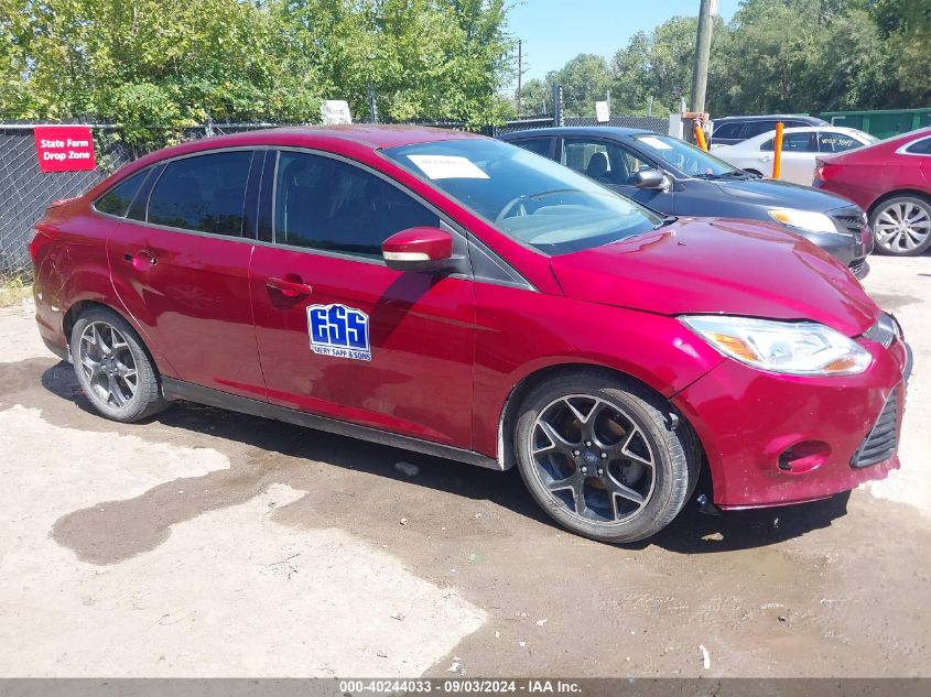 2013 Ford Focus Se VIN: 1FADP3F22DL131707 Lot: 40244033