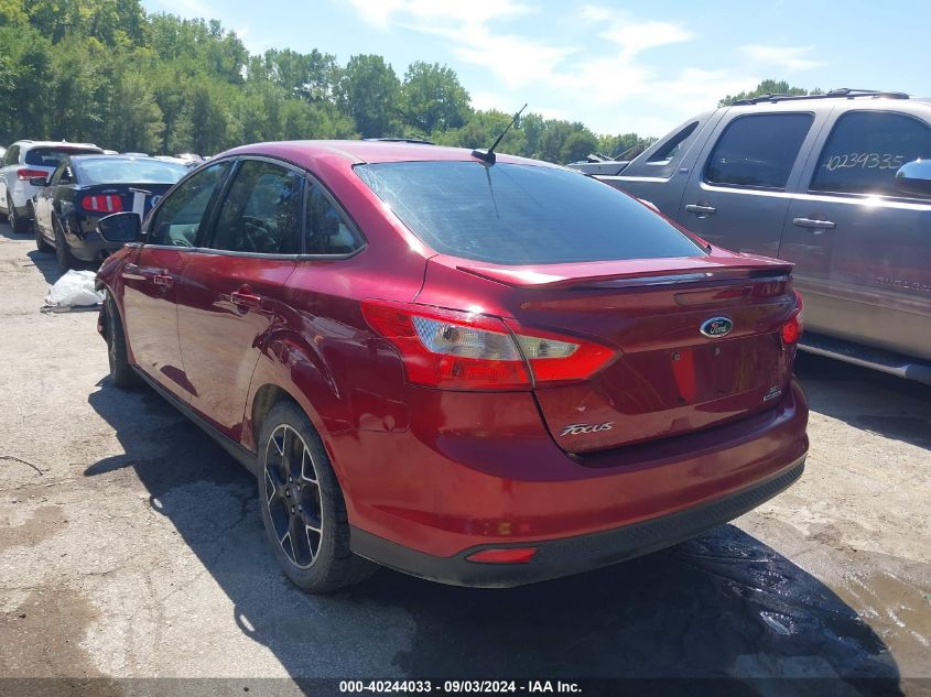 2013 Ford Focus Se VIN: 1FADP3F22DL131707 Lot: 40244033