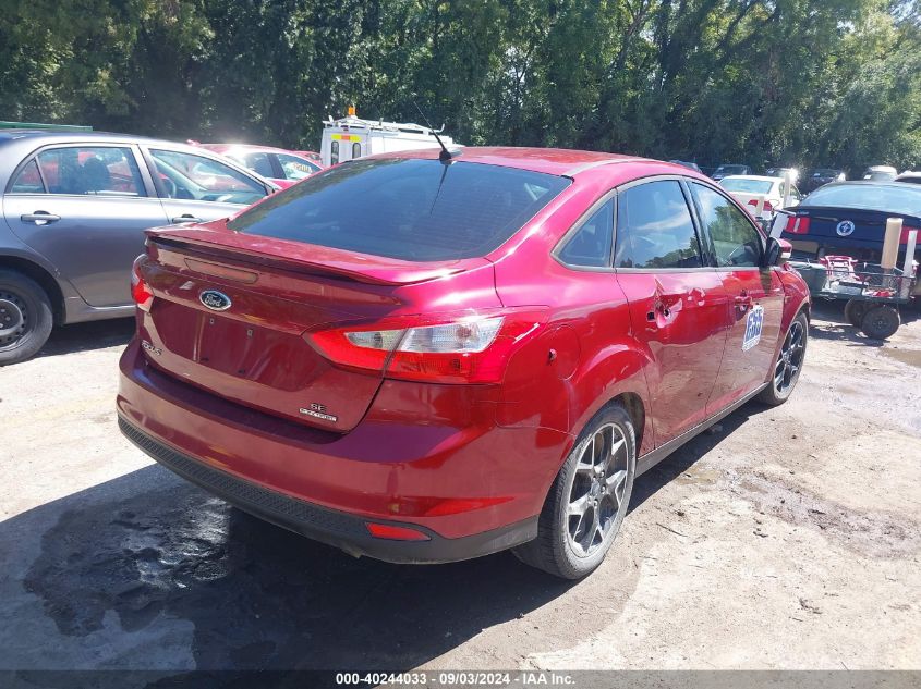 2013 Ford Focus Se VIN: 1FADP3F22DL131707 Lot: 40244033