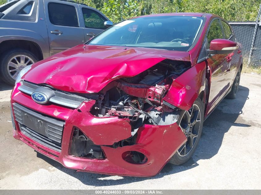 2013 Ford Focus Se VIN: 1FADP3F22DL131707 Lot: 40244033