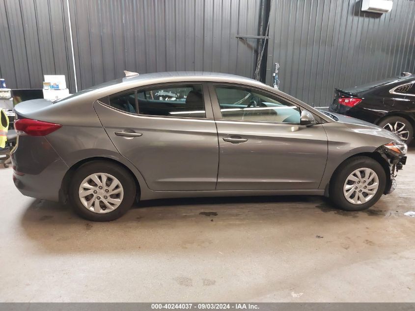 2018 Hyundai Elantra Se VIN: 5NPD74LF9JH380559 Lot: 40244037