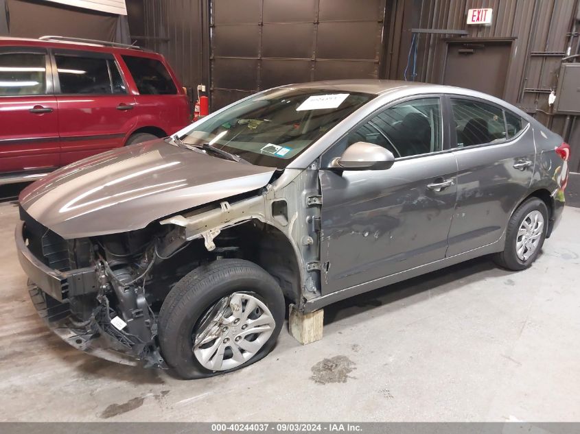 2018 HYUNDAI ELANTRA VIN: 5NPD74LF9JH380559