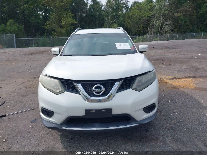 2014 Nissan Rogue Sv VIN: 5N1AT2MT7EC761590 Lot: 40244069