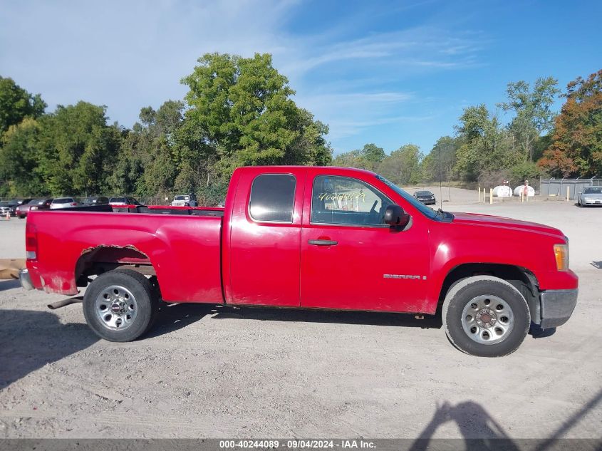 2008 GMC Sierra C1500 VIN: 1GTEC19X38Z295444 Lot: 40244089