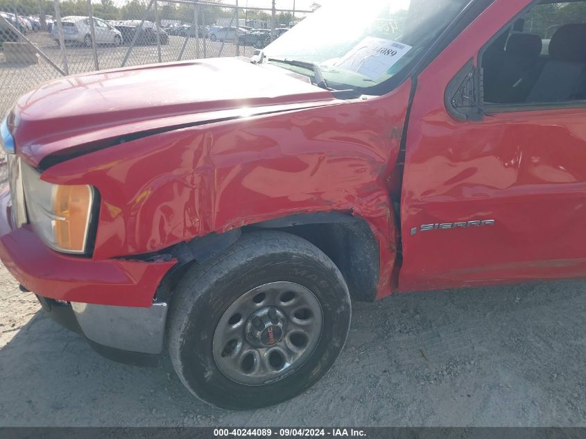 2008 GMC Sierra C1500 VIN: 1GTEC19X38Z295444 Lot: 40244089