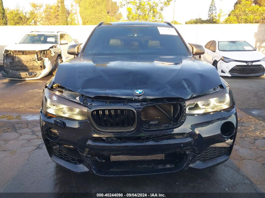 2016 BMW X3 XDRIVE35I - 5UXWX7C59G0S16864