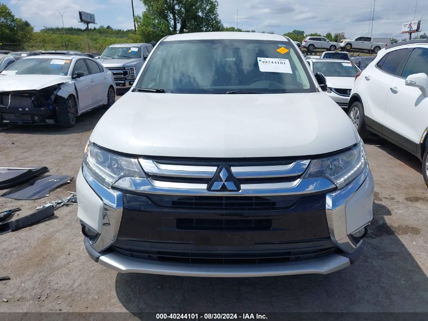 2018 Mitsubishi Outlander Se VIN: JA4AD3A35JZ036082 Lot: 40244101