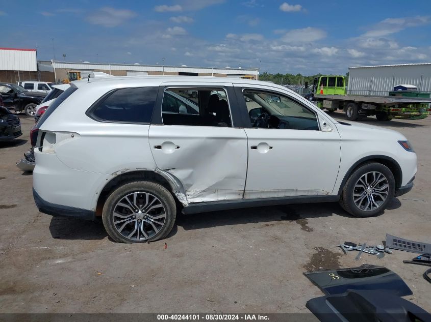 2018 Mitsubishi Outlander Se VIN: JA4AD3A35JZ036082 Lot: 40244101