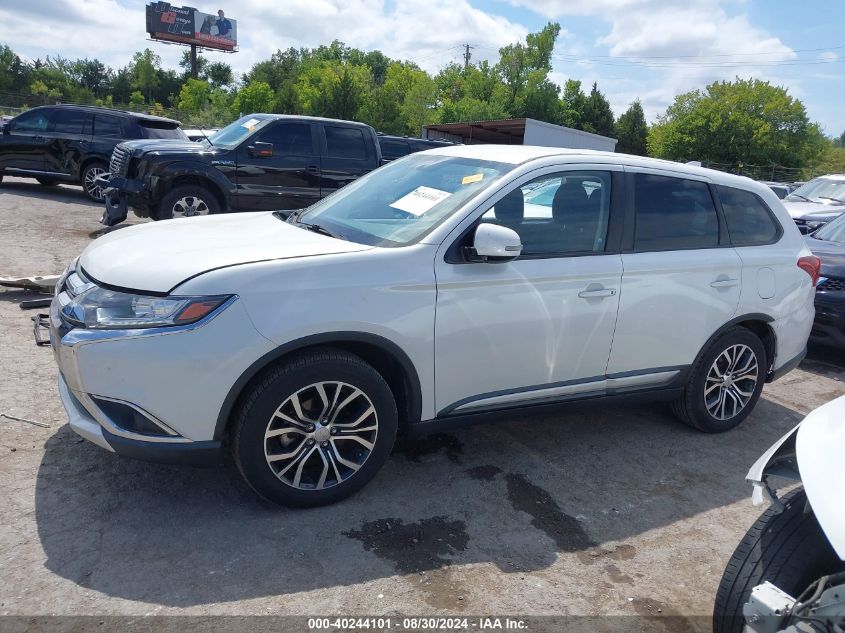 2018 Mitsubishi Outlander Se VIN: JA4AD3A35JZ036082 Lot: 40244101