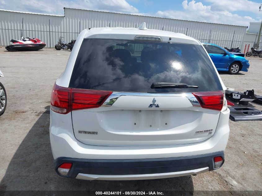 2018 Mitsubishi Outlander Se VIN: JA4AD3A35JZ036082 Lot: 40244101