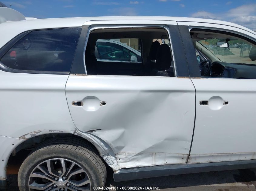 2018 Mitsubishi Outlander Se VIN: JA4AD3A35JZ036082 Lot: 40244101