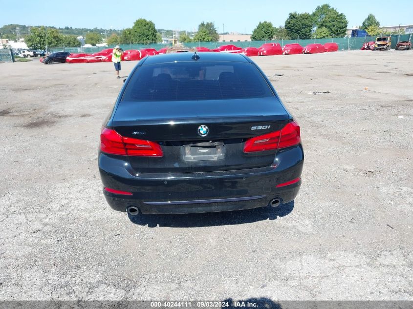 WBAJA7C5XKWW07229 2019 BMW 530I xDrive