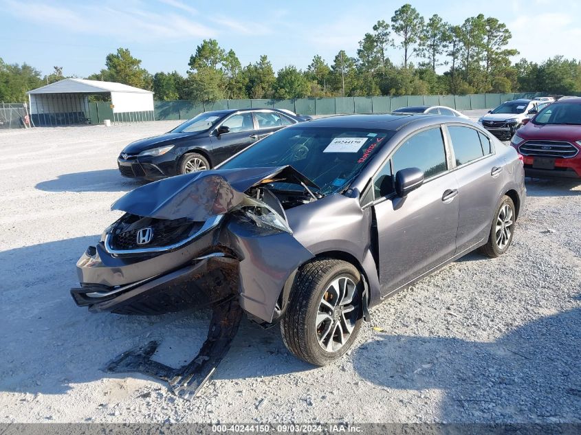 2014 Honda Civic Ex VIN: 19XFB2F83EE028029 Lot: 40244150