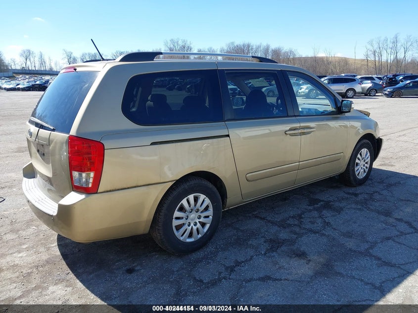 Vin: kndmg4c77b6364509, lot: 40732330, kia sedona lx 20114