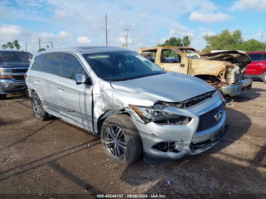 2019 Infiniti Qx60 Pure VIN: 5N1DL0MM4KC565726 Lot: 40244157