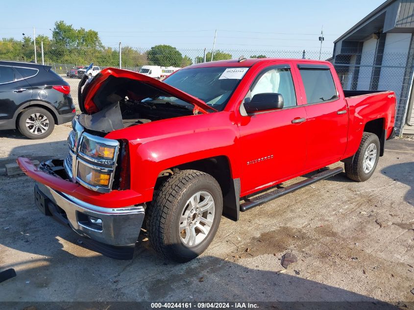 2014 Chevrolet Silverado 1500 K1500 Lt VIN: 3GCUKREC5EG569691 Lot: 40244161