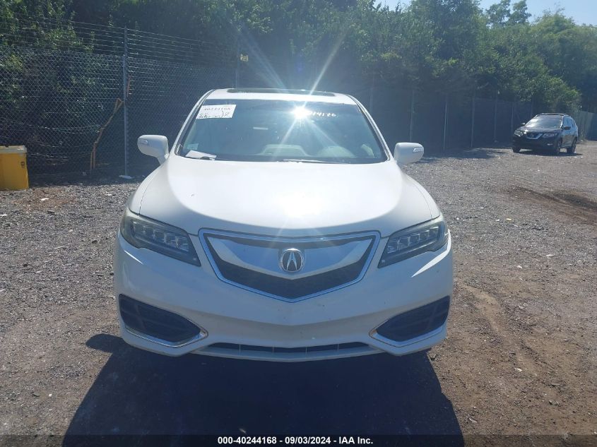 2017 Acura Rdx Technology Package/W/Technology/Acurawatch Plus Pkg VIN: 5J8TB4H53HL014176 Lot: 40244168