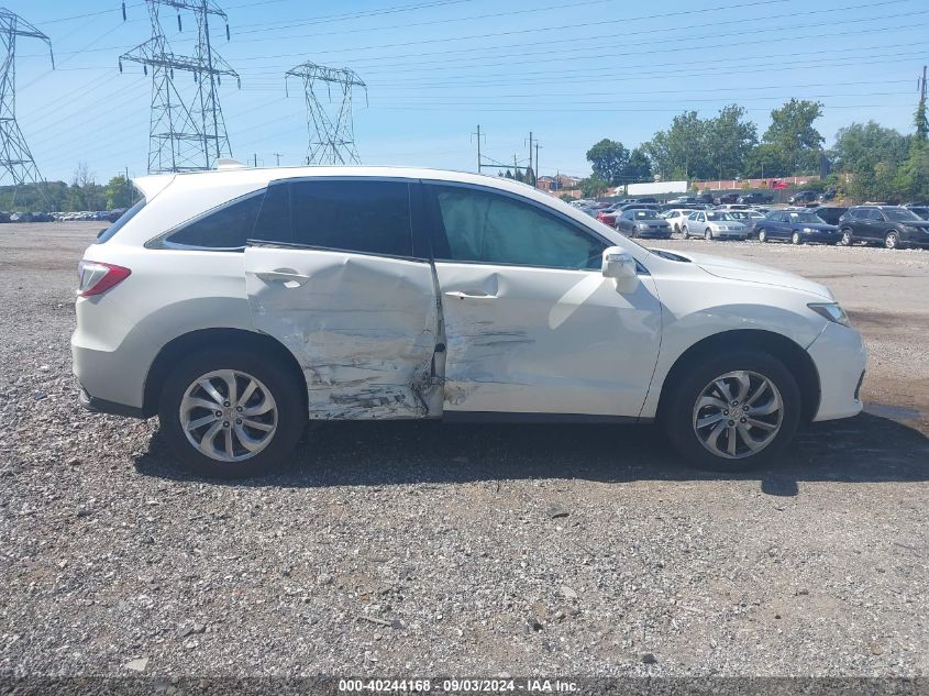 2017 Acura Rdx Technology Package/W/Technology/Acurawatch Plus Pkg VIN: 5J8TB4H53HL014176 Lot: 40244168