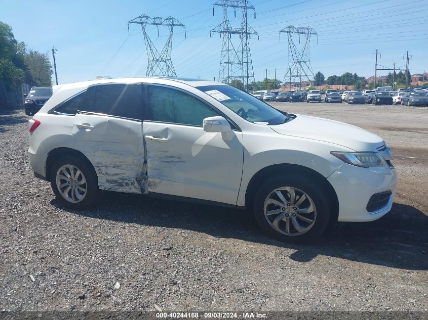 2017 Acura Rdx Technology Package/W/Technology/Acurawatch Plus Pkg VIN: 5J8TB4H53HL014176 Lot: 40244168