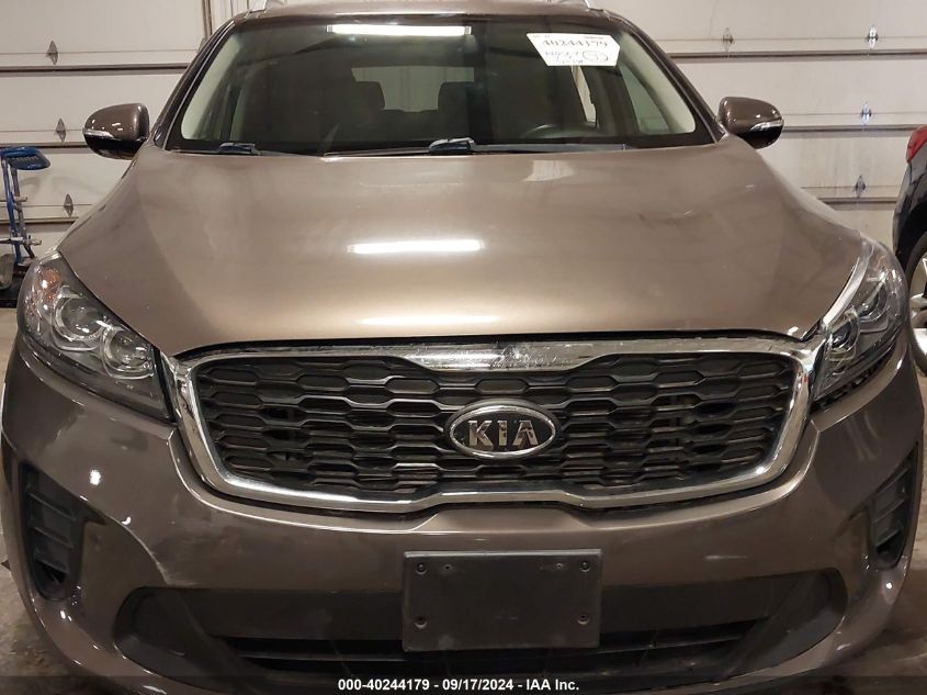 2019 Kia Sorento 2.4L Lx VIN: 5XYPGDA35KG437130 Lot: 40244179