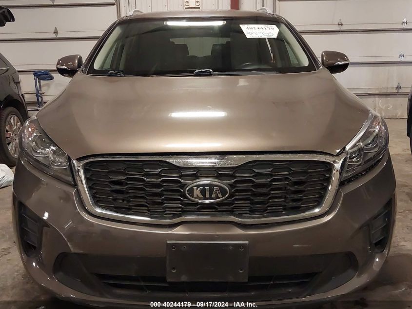 2019 Kia Sorento 2.4L Lx VIN: 5XYPGDA35KG437130 Lot: 40244179