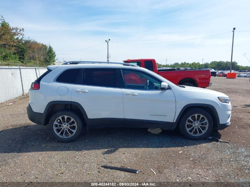 2019 Jeep Cherokee Latitude Plus Fwd VIN: 1C4PJLLB9KD301324 Lot: 40244182