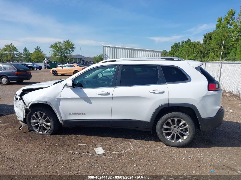 2019 Jeep Cherokee Latitude Plus Fwd VIN: 1C4PJLLB9KD301324 Lot: 40244182