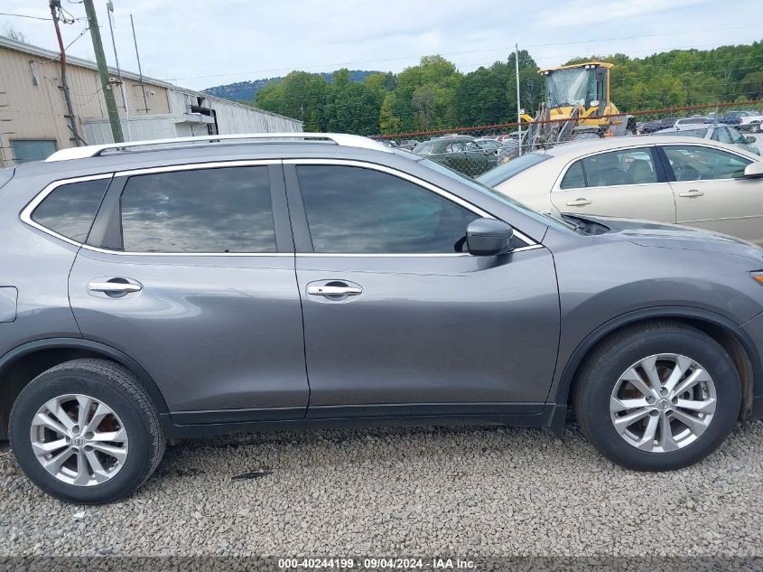 2016 Nissan Rogue Sv VIN: KNMAT2MT4GP615955 Lot: 40244199