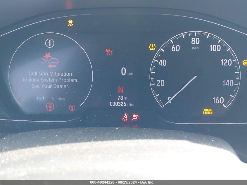 2022 Honda Accord Sport VIN: 1HGCV1F33NA081214 Lot: 40244228