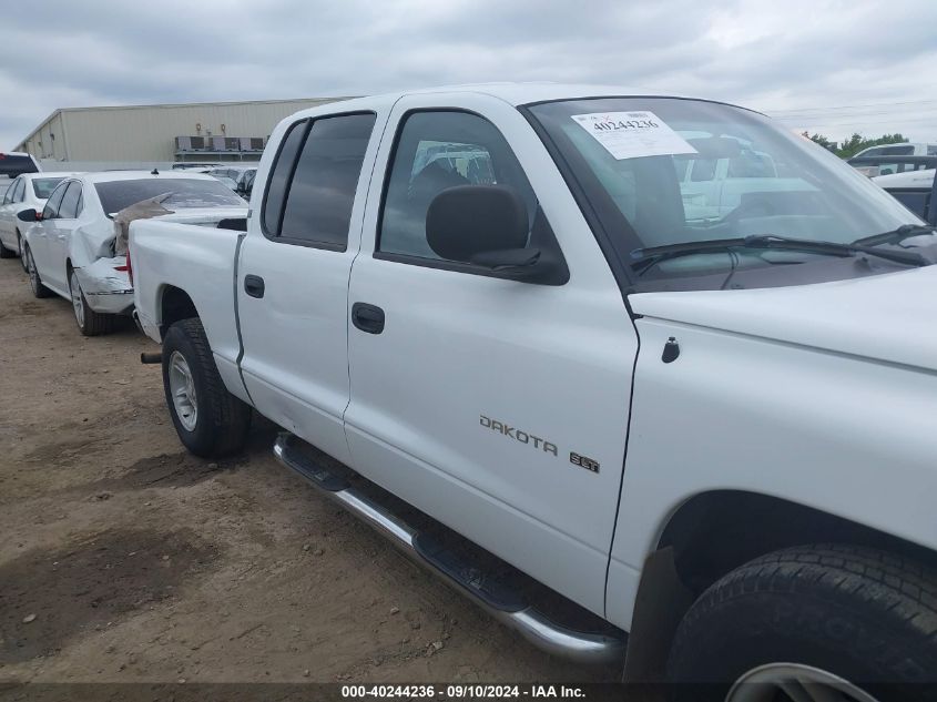 2000 Dodge Dakota Slt/Sport VIN: 1B7GL2AX8YS787616 Lot: 40244236