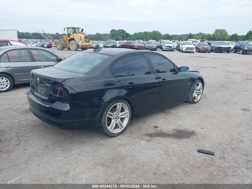 2006 BMW 325I VIN: WBAVB13586PTO4543 Lot: 40244270