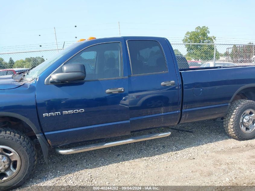 2005 Dodge Ram 3500 St/Slt VIN: 3D7LS38C25G782379 Lot: 40244282