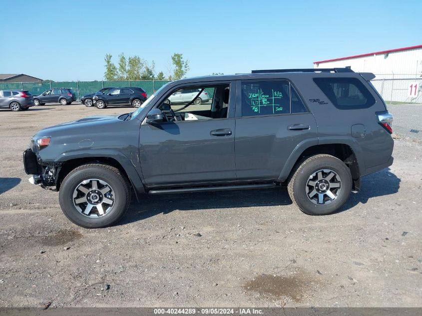 2024 Toyota 4Runner Trd Off Road VIN: JTEPU5JRXR6288628 Lot: 40244289