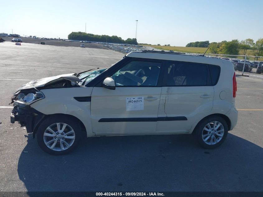 2013 Kia Soul + VIN: KNDJT2A64D7548316 Lot: 40244315