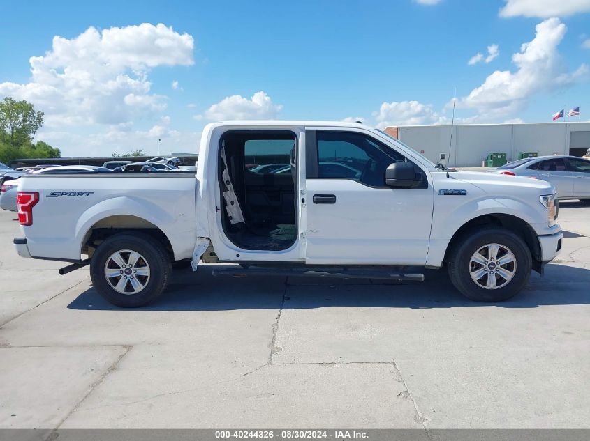 2019 FORD F-150 XL - 1FTEW1CB6KKD03833