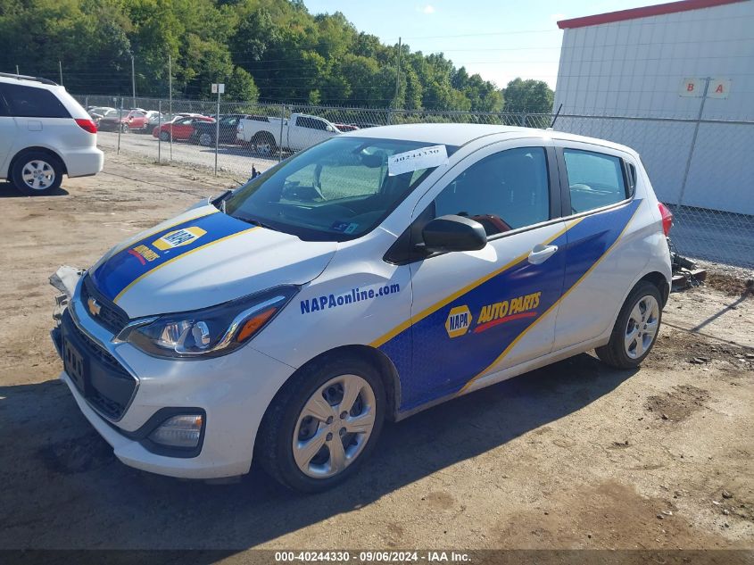 VIN KL8CB6SA0NC018061 2022 CHEVROLET SPARK FWD LS AUTOMATIC