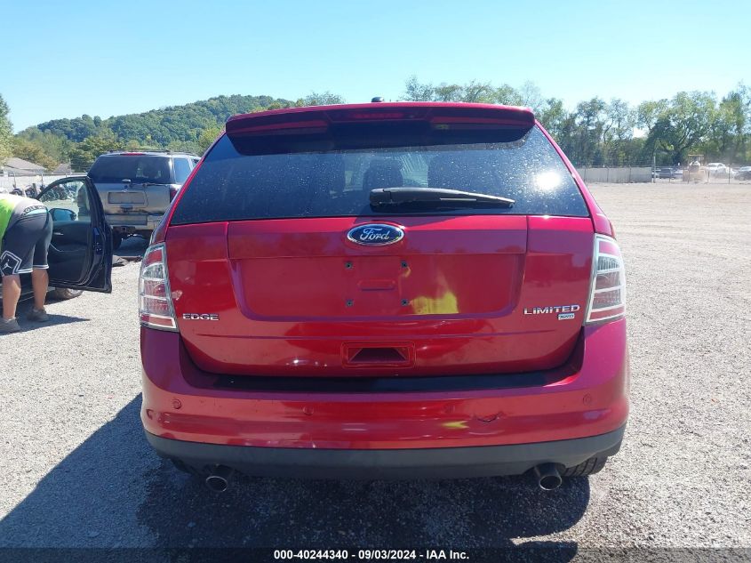 2008 Ford Edge Limited VIN: 2FMDK49C88BA44950 Lot: 40244340