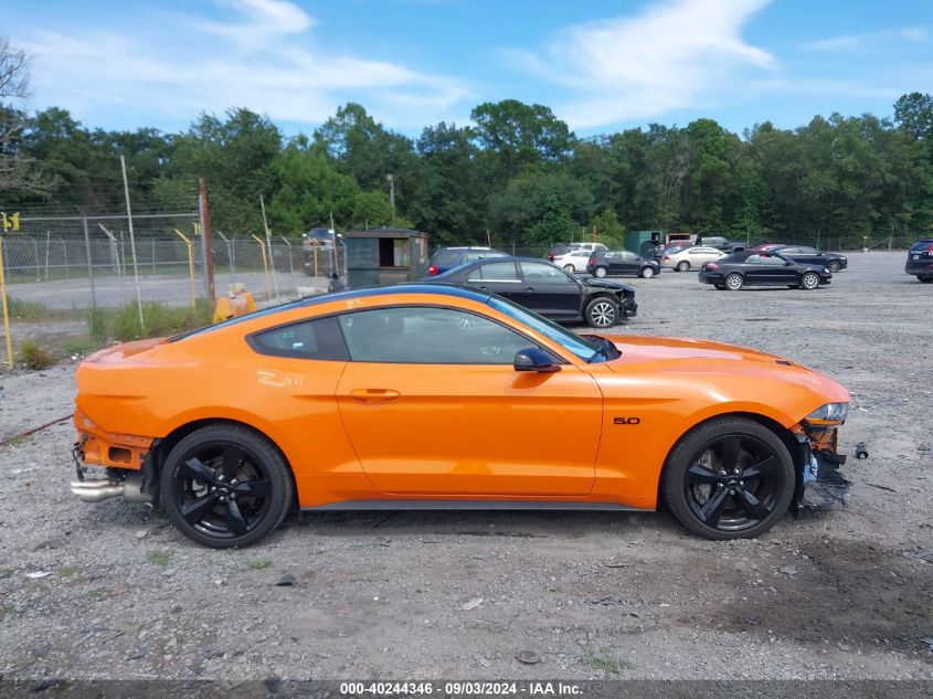 2021 Ford Mustang Gt Premium Fastback VIN: 1FA6P8CF7M5138878 Lot: 40244346