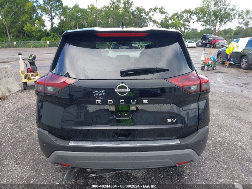 2023 Nissan Rogue Sv Fwd VIN: JN8BT3BA6PW434992 Lot: 40244364