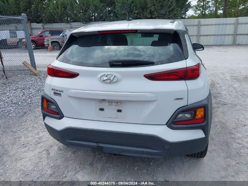 2019 Hyundai Kona Se VIN: KM8K1CAA2KU276833 Lot: 40244370