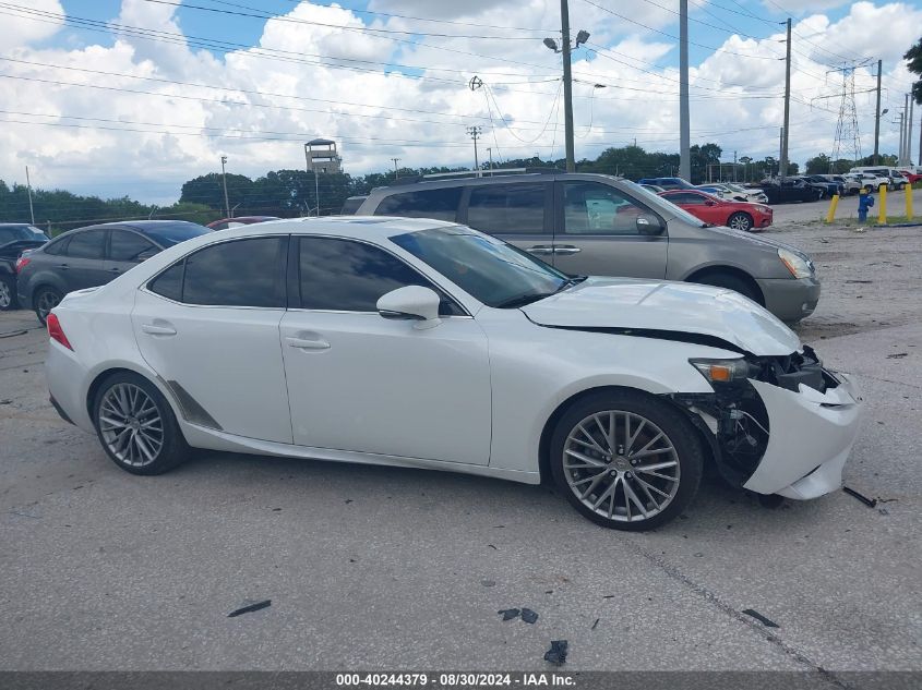 2014 Lexus Is 250 VIN: JTHBF1D22E5012250 Lot: 40244379