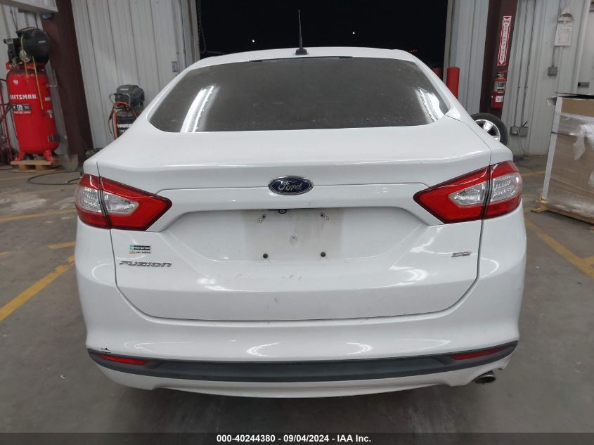 2016 Ford Fusion Se VIN: 3FA6P0H73GR174331 Lot: 40244380