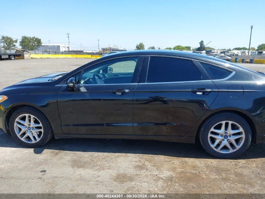 2013 Ford Fusion Se VIN: 3FA6P0HR5DR256977 Lot: 40244381