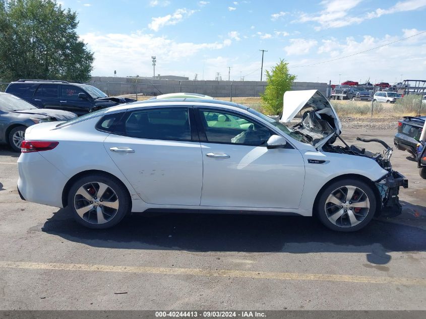 2016 Kia Optima Sx Turbo VIN: 5XXGW4L22GG016937 Lot: 40244413