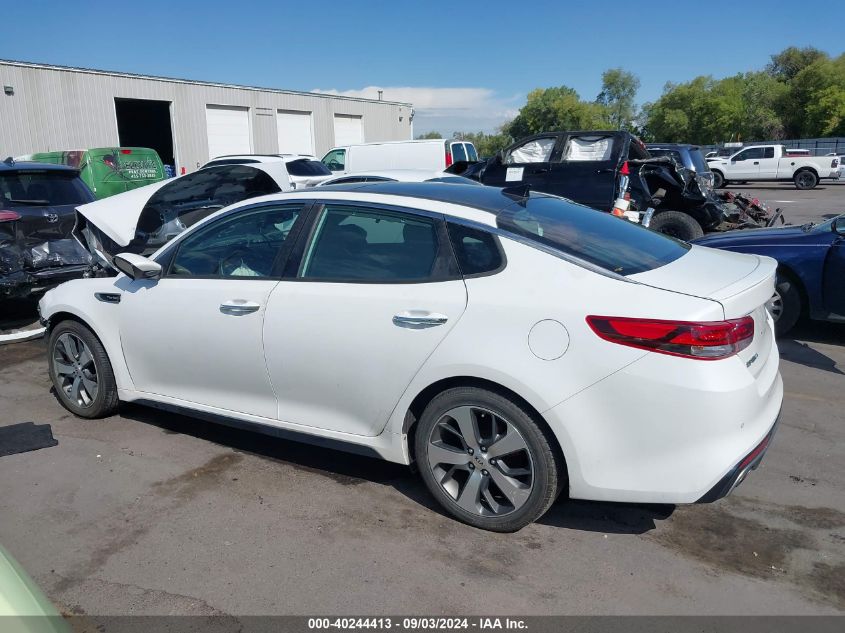 2016 Kia Optima Sx Turbo VIN: 5XXGW4L22GG016937 Lot: 40244413